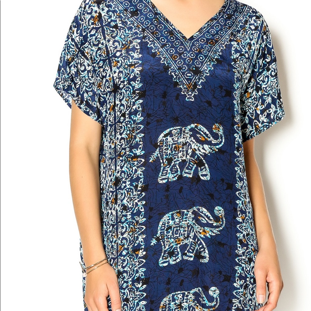Tolani elephant dress in size XS